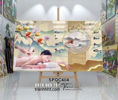 Tranh Spa Dưỡng Sinh SPQC404