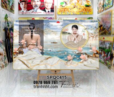 Tranh Spa Dưỡng Sinh SPQC415