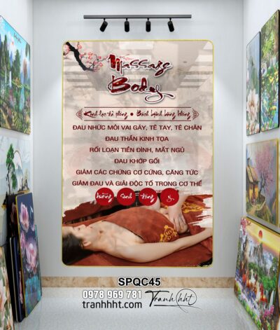 Tranh Spa Dưỡng Sinh SPQC45