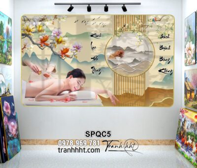 Tranh Spa Dưỡng Sinh SPQC5