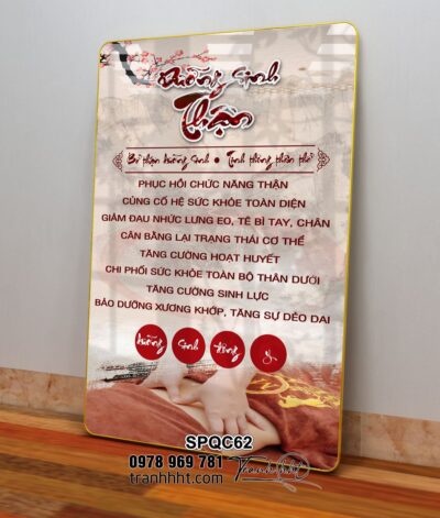 Tranh Spa Dưỡng Sinh SPQC62