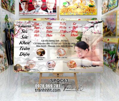 Tranh Spa Dưỡng Sinh SPQC63