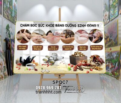 Tranh Spa Dưỡng Sinh SPQC7