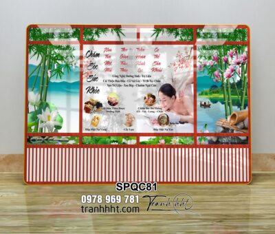 Tranh Spa Dưỡng Sinh SPQC81