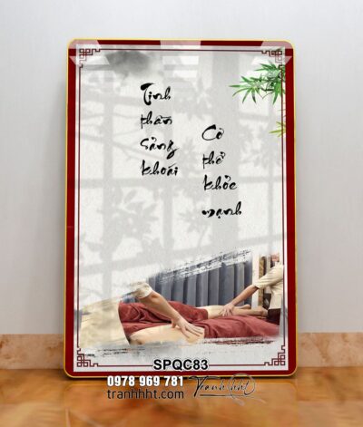 Tranh Spa Dưỡng Sinh SPQC83