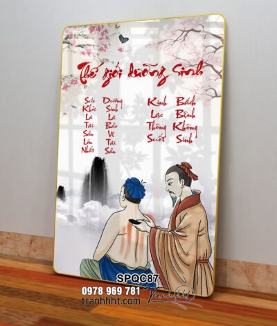 Tranh Spa Dưỡng Sinh SPQC87