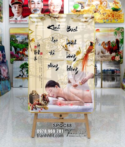 Tranh Spa Dưỡng Sinh SPQC88