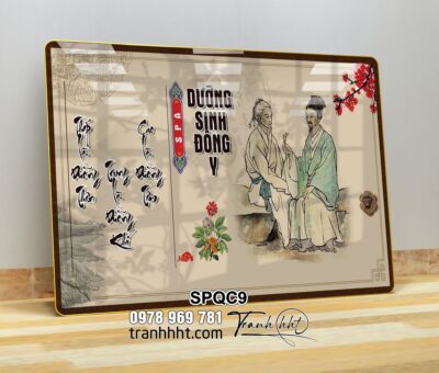 Tranh Spa Dưỡng Sinh SPQC9