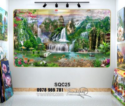 Tranh Phong Thuỷ SQC25