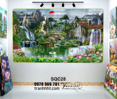 Tranh Phong Thuỷ SQC28