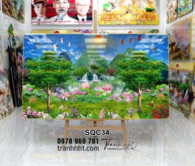 Tranh Phong Thuỷ SQC34