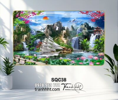 Tranh Phong Thuỷ SQC38