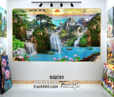 Tranh Phong Thuỷ SQC51