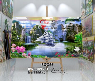 Tranh Phong Thuỷ SQC53