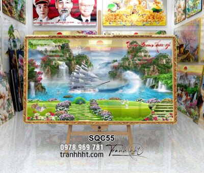 Tranh Phong Thuỷ SQC55