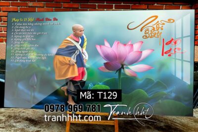 Tranh thầy Minh Tuệ T129