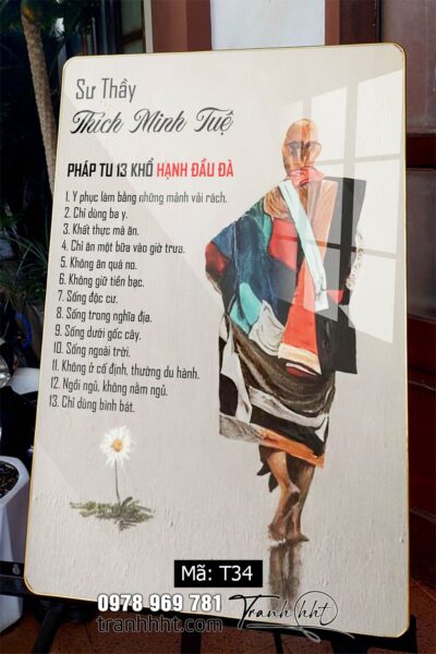 Tranh thầy Minh Tuệ T34