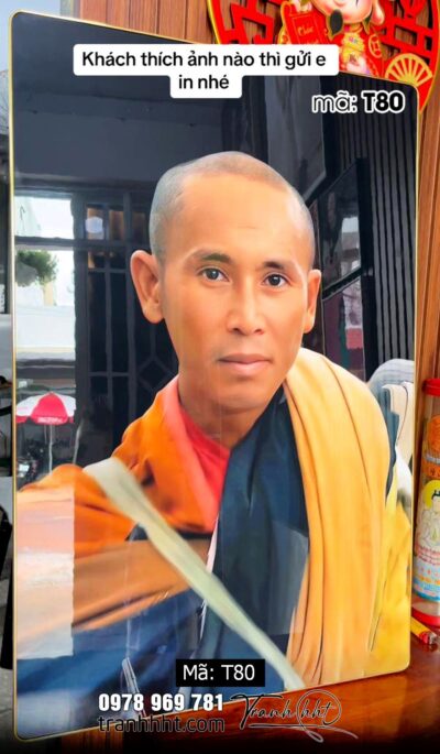 Tranh thầy Minh Tuệ T80