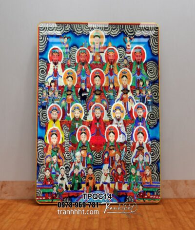 Tranh Tứ Phủ Bà Chúa Xứ TPQC14
