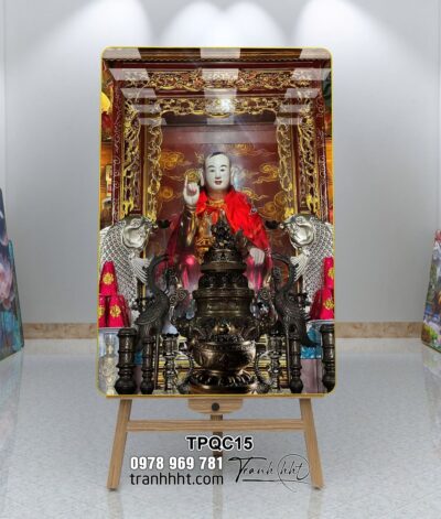 Tranh Tứ Phủ Bà Chúa Xứ TPQC15