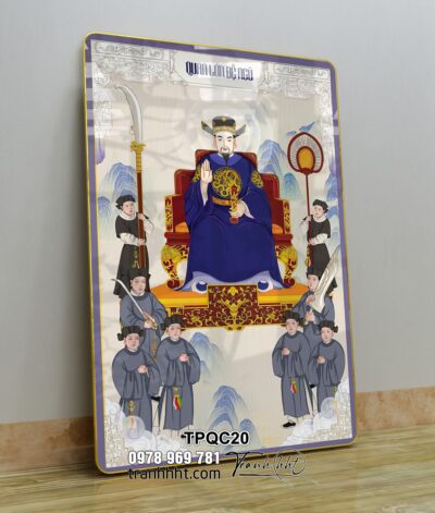 Tranh Tứ Phủ Bà Chúa Xứ TPQC20