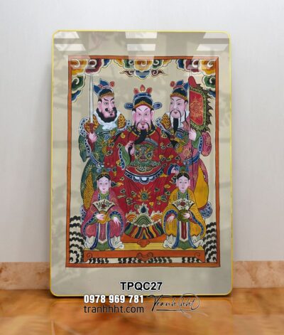 Tranh Tứ Phủ Bà Chúa Xứ TPQC27