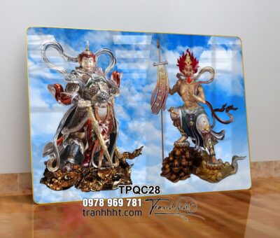 Tranh Tứ Phủ Bà Chúa Xứ TPQC28