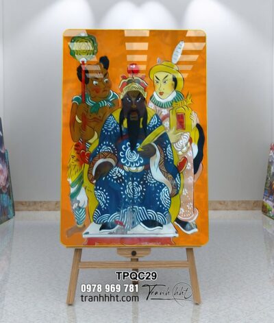Tranh Tứ Phủ Bà Chúa Xứ TPQC29