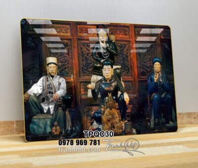 Tranh Tứ Phủ Bà Chúa Xứ TPQC30