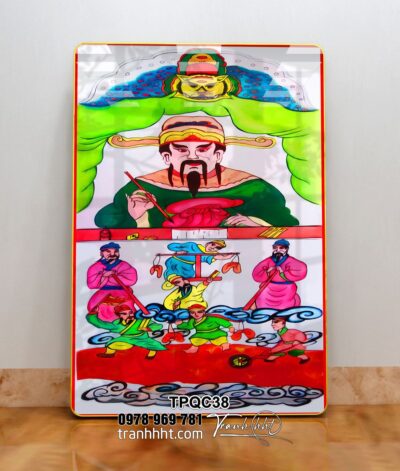 Tranh Tứ Phủ Bà Chúa Xứ TPQC38