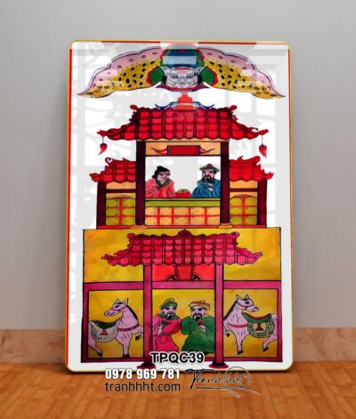 Tranh Tứ Phủ Bà Chúa Xứ TPQC39
