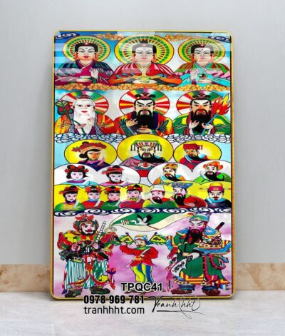 Tranh Tứ Phủ Bà Chúa Xứ TPQC41