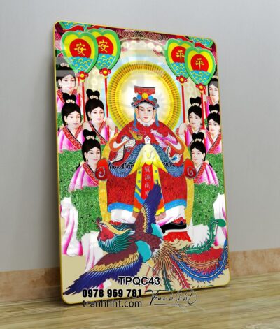 Tranh Tứ Phủ Bà Chúa Xứ TPQC43