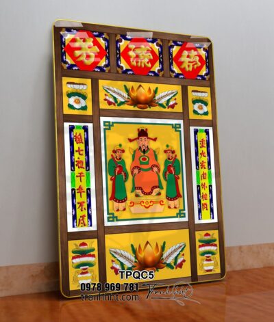 Tranh Tứ Phủ Bà Chúa Xứ TPQC5