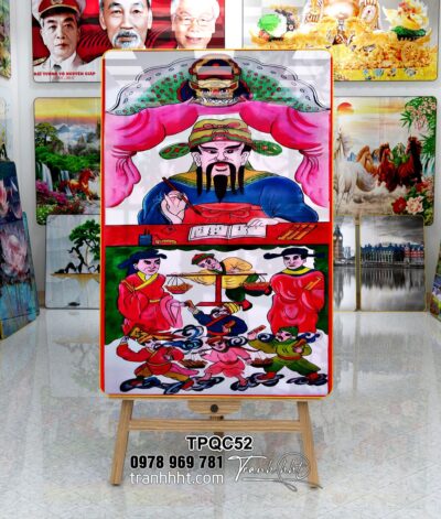 Tranh Tứ Phủ Bà Chúa Xứ TPQC52