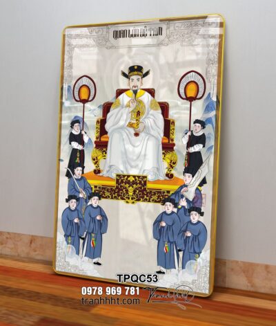 Tranh Tứ Phủ Bà Chúa Xứ TPQC53