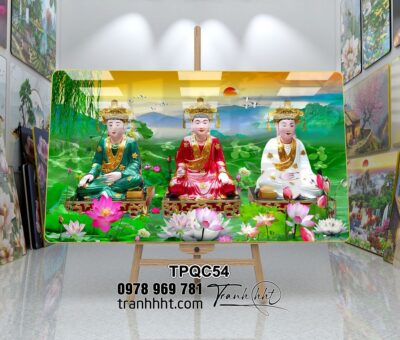 Tranh Tứ Phủ Bà Chúa Xứ TPQC54