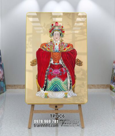 Tranh Tứ Phủ Bà Chúa Xứ TPQC6
