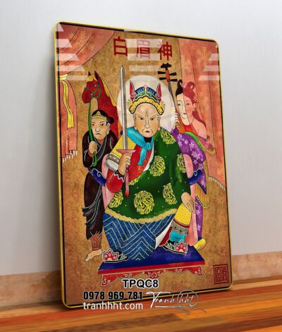 Tranh Tứ Phủ Bà Chúa Xứ TPQC8