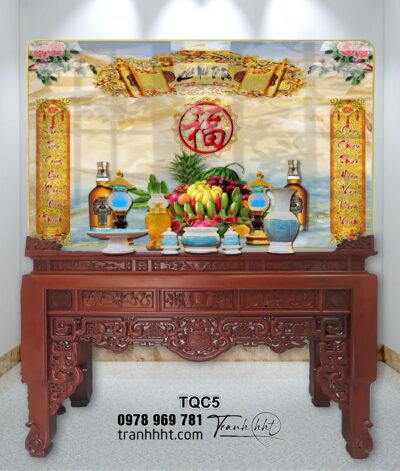 Tranh Phòng Thờ Cửu Huyền Thất Tổ TQC5