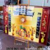 Tranh phòng thờ tráng gương, Hình tủ thờ, Tranh treo tường phòng thờ đức lưu quang tôn kính bề trên tráng gương TQC62