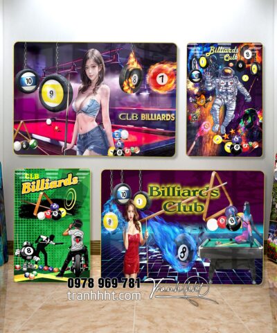 Tranh Bida Billiards