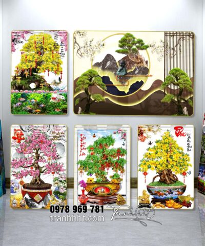 Tranh Bonsai