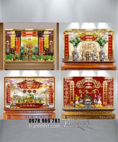 Tranh Phòng Thờ Cửu Huyền