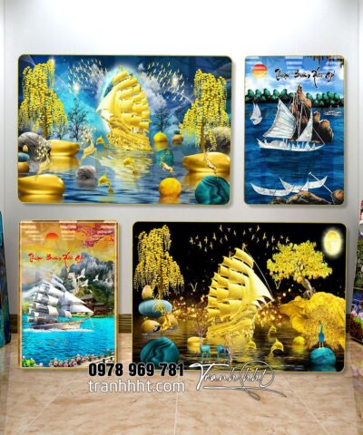 Tranh Thuận Buồm Xuôi Gió