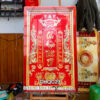 Tranh treo phòng thờ bàn thờ tủ thờ gia tiên, Tranh treo tường cửu huyền thất tổ hưng gia vượng tộc tráng gương CHQC23