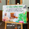 Tranh Spa dưỡng sinh đông y trị liệu, Tranh treo tường Spa gội đầu dưỡng sinh giữ sức khỏe bền vững tráng gương SPQC24
