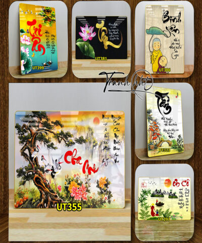 Tranh Thư Pháp Cha Mẹ Thầy Cô