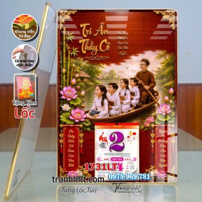 Lịch Tết treo tường 1731LT