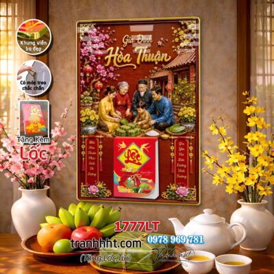 Lịch Tết treo tường 1777LT